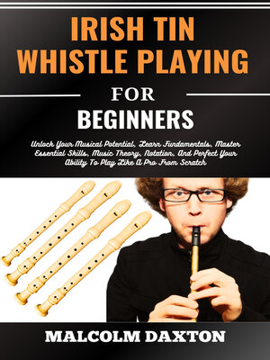 cover image of IRISH TIN WHISTLE PLAYING FOR BEGINNERS